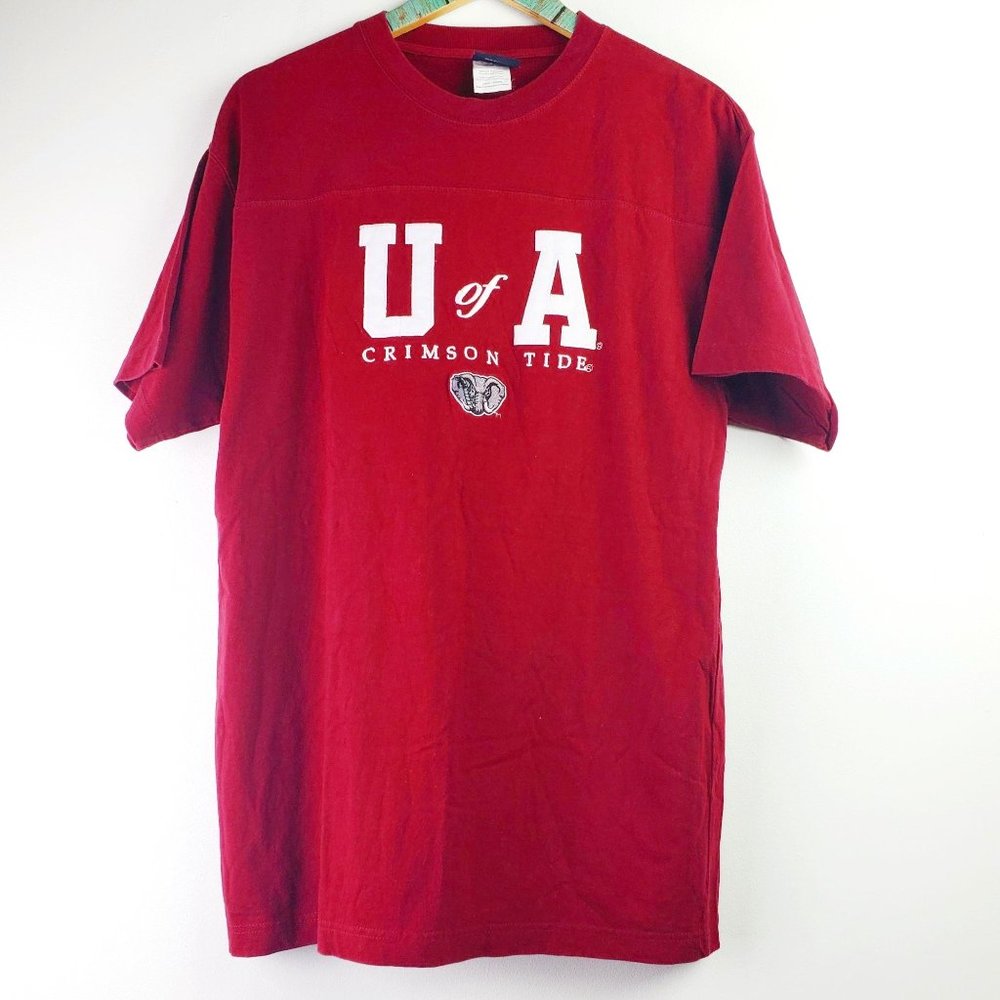 Vtg TSI Sportswear U of A Crimson Tide Shirt Sz Lg